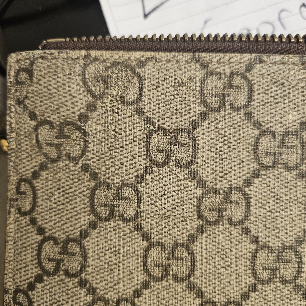 β¨ Gucci Ophidia GG Supreme Pouch / Clutch - Picture 3 of 13